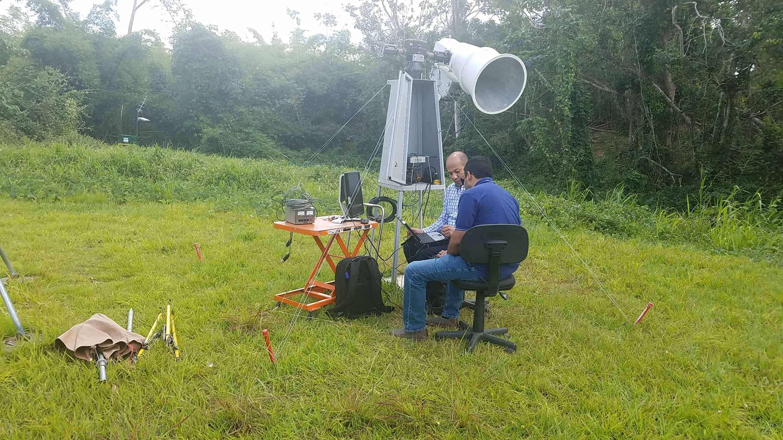 Radiometer at UPRM Mayaguez, Puerto Rico