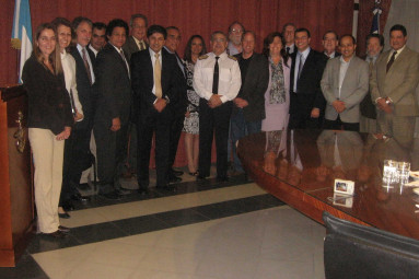 CCNY Delegation to Navy Research lab, Argentina