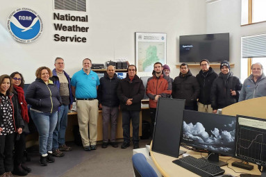 Snow Site in Caribou ME (CCNY President)